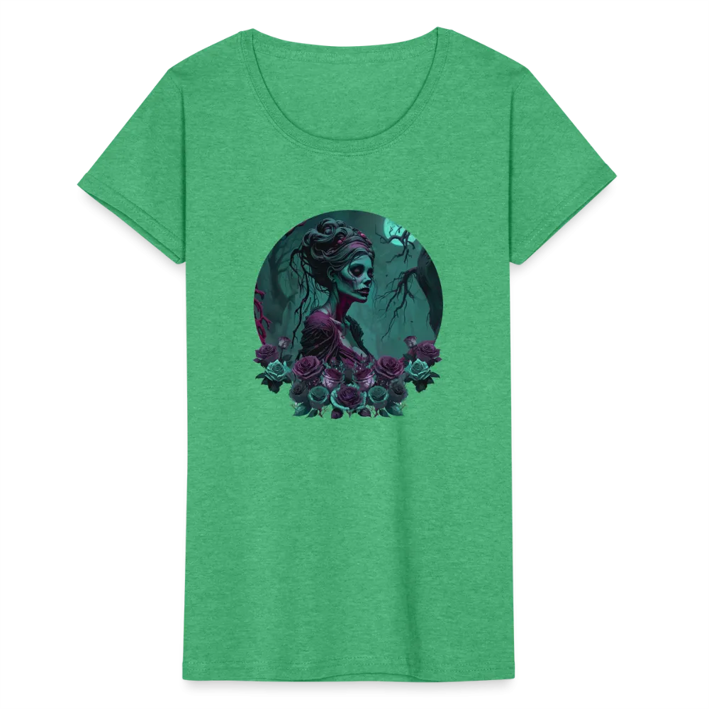 T-shirt Femme Fruit of the Loom "Romantic Zombie"