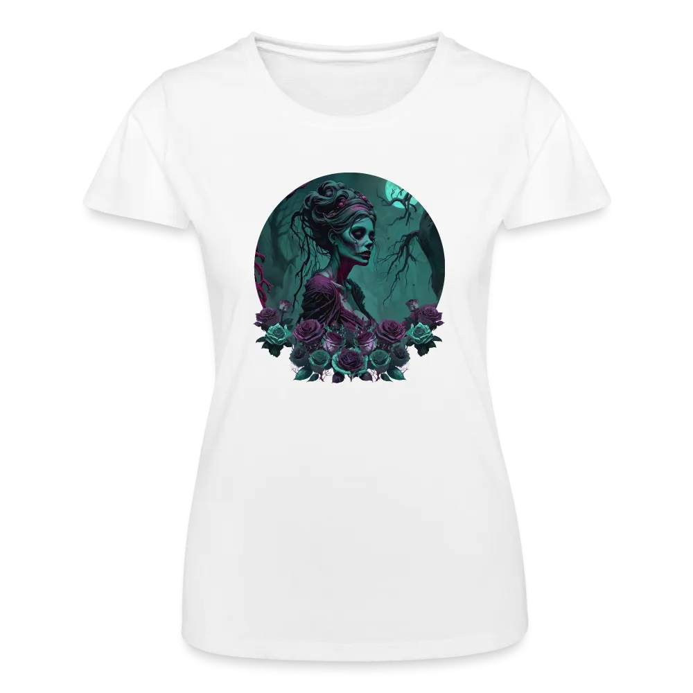 T-shirt Femme Fruit of the Loom "Romantic Zombie"