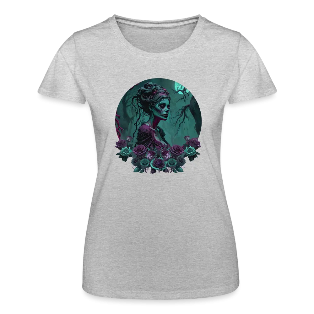 T-shirt Femme Fruit of the Loom "Romantic Zombie"