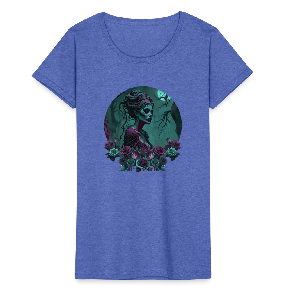 T-shirt Femme Fruit of the Loom "Romantic Zombie"