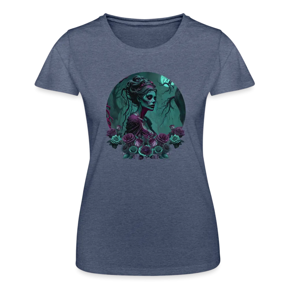T-shirt Femme Fruit of the Loom "Romantic Zombie"