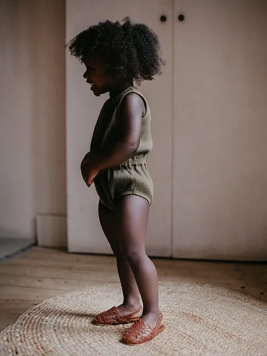 The Simple Folk Dawn Romper | Sage