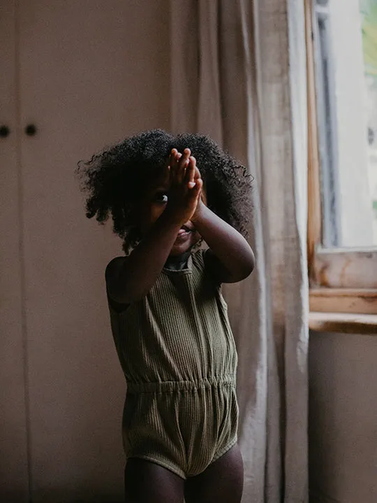 The Simple Folk Dawn Romper | Sage