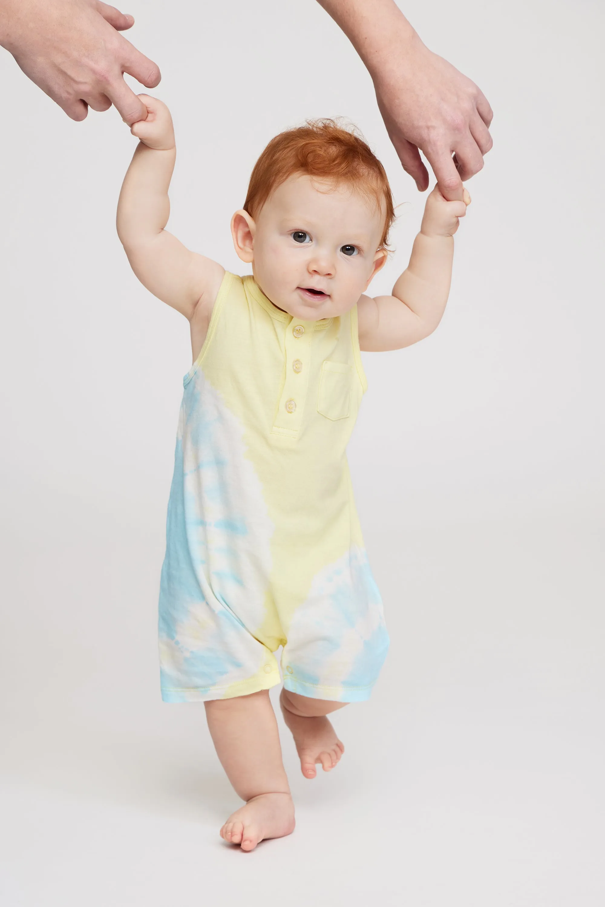 Tie Dye Tank Romper