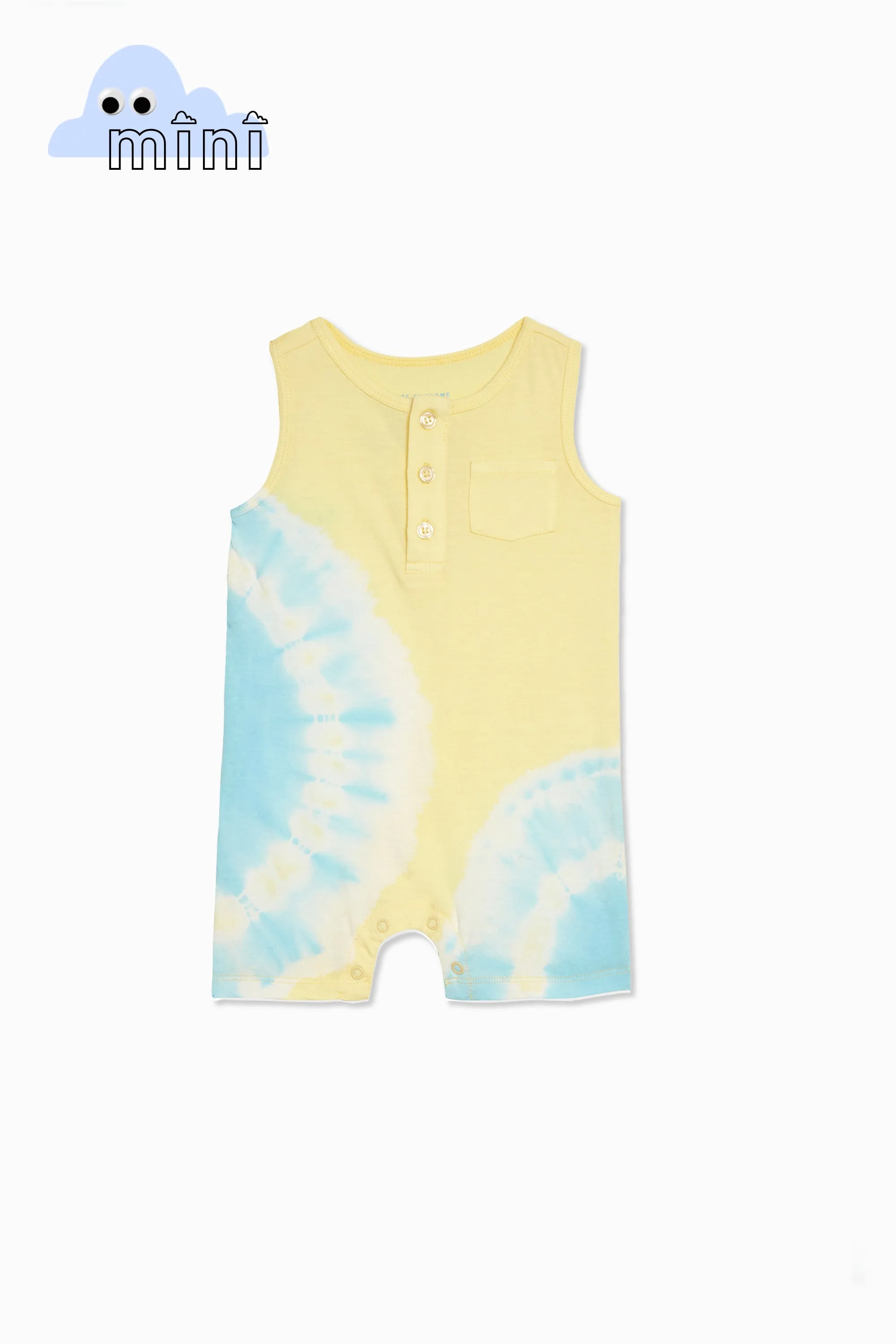 Tie Dye Tank Romper