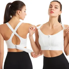 Top Esportivo com Alças Ajustáveis de Alta Sustentação Top Fitness