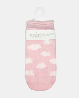 Toshi Organic Baby Socks  Jacquard Claudia   (0-24M)
