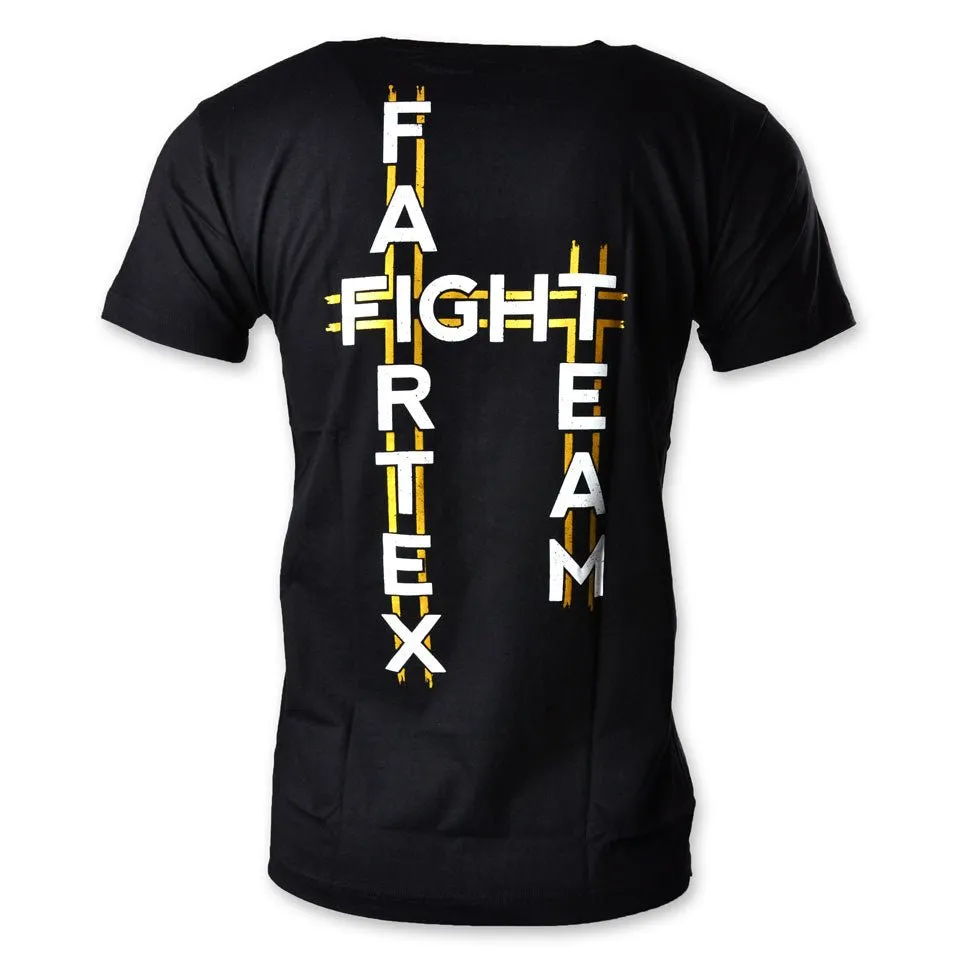 TST177 Fairtex Fight Team Black-Gold T-Shirt