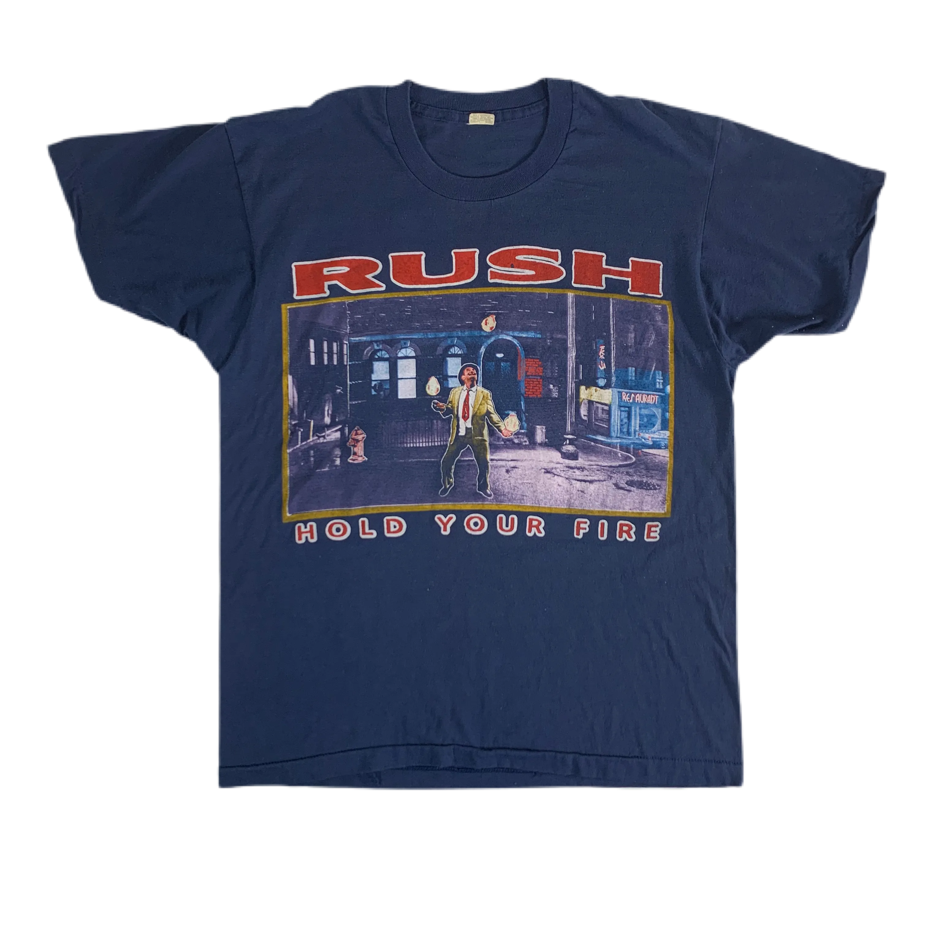 Vintage Rush "Hold Your Fire" T-Shirt