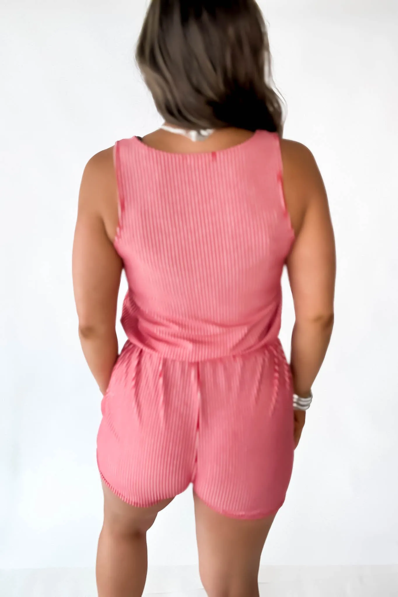 Wishing For You Red And White Vertical Stripe Romper