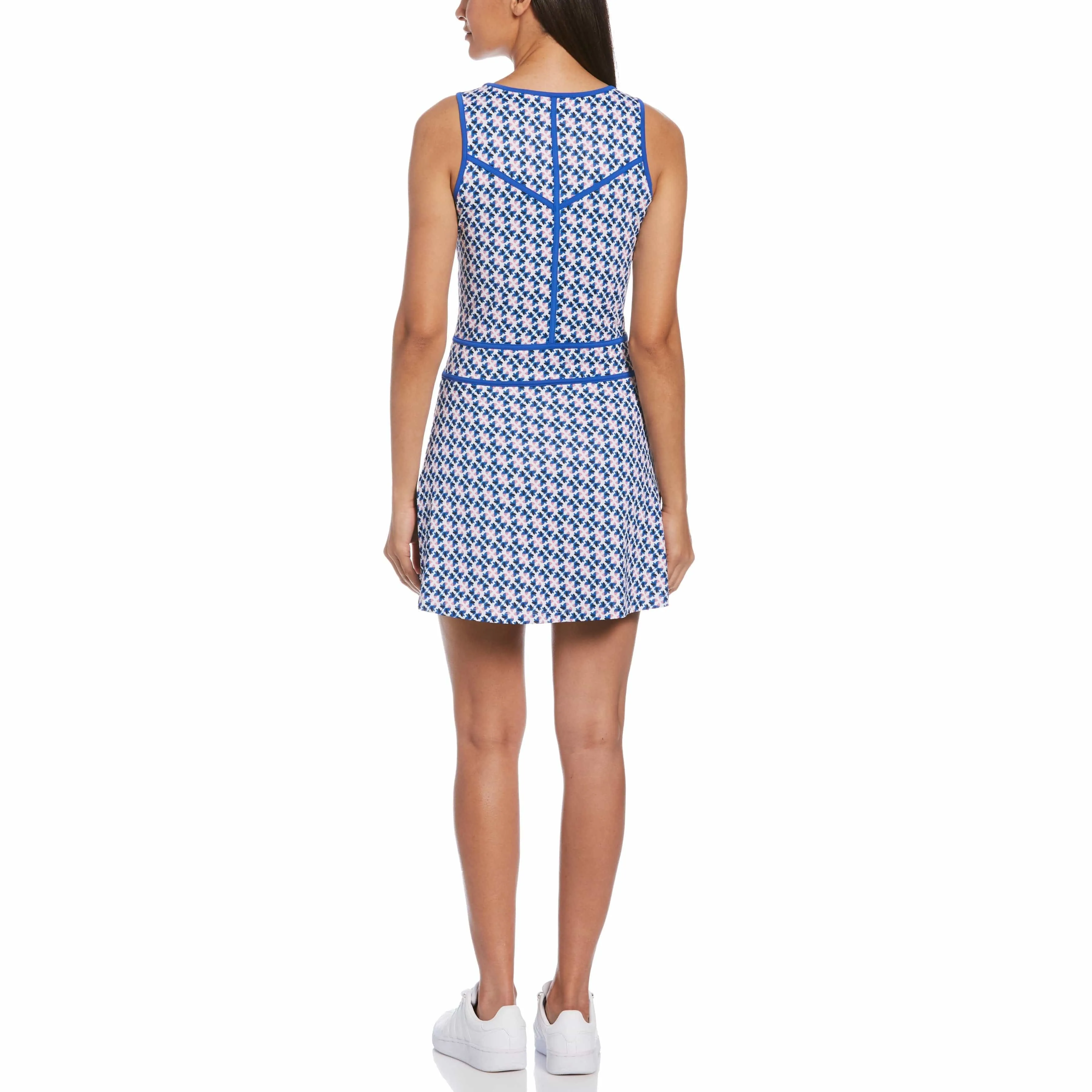 Women's Allover Printed Parrot Golf Dress