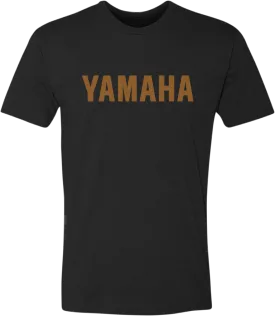 YAMAHA APPAREL Yamaha Classic T-Shirt - Black/Gold - Large NP21S-M3126-L
