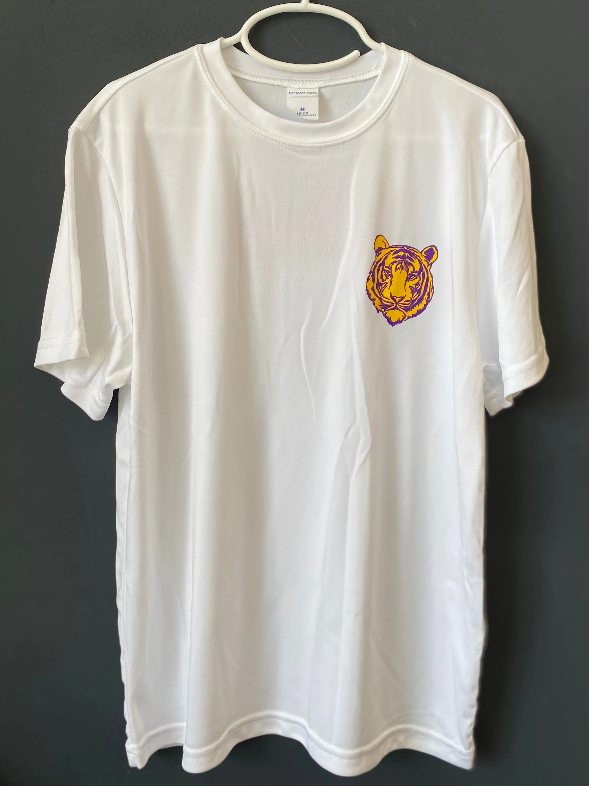 Youth White Tiger Dri-Fit T-shirt