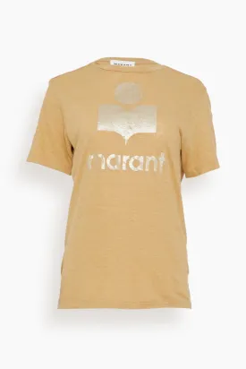 Zewel T-Shirt in Sahara/Light Gold